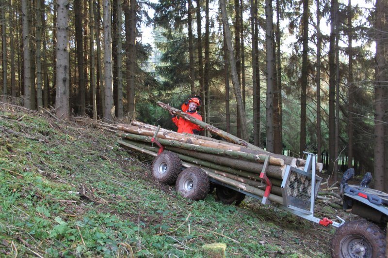 ATV / Quad Anhänger für Gärtner und Waldarbeiter Teil 2 