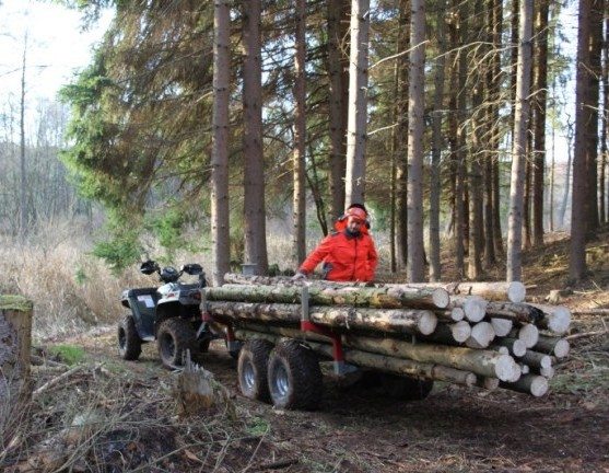 ATV / Quad Anhänger für Gärtner und Waldarbeiter Teil 2 
