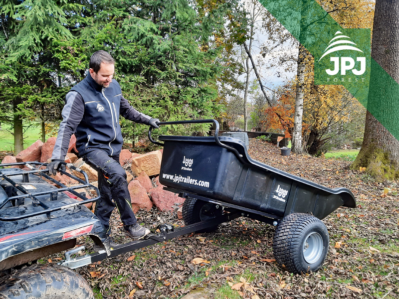 SHARK ATV TRAILER GARDEN 300 S BLACK